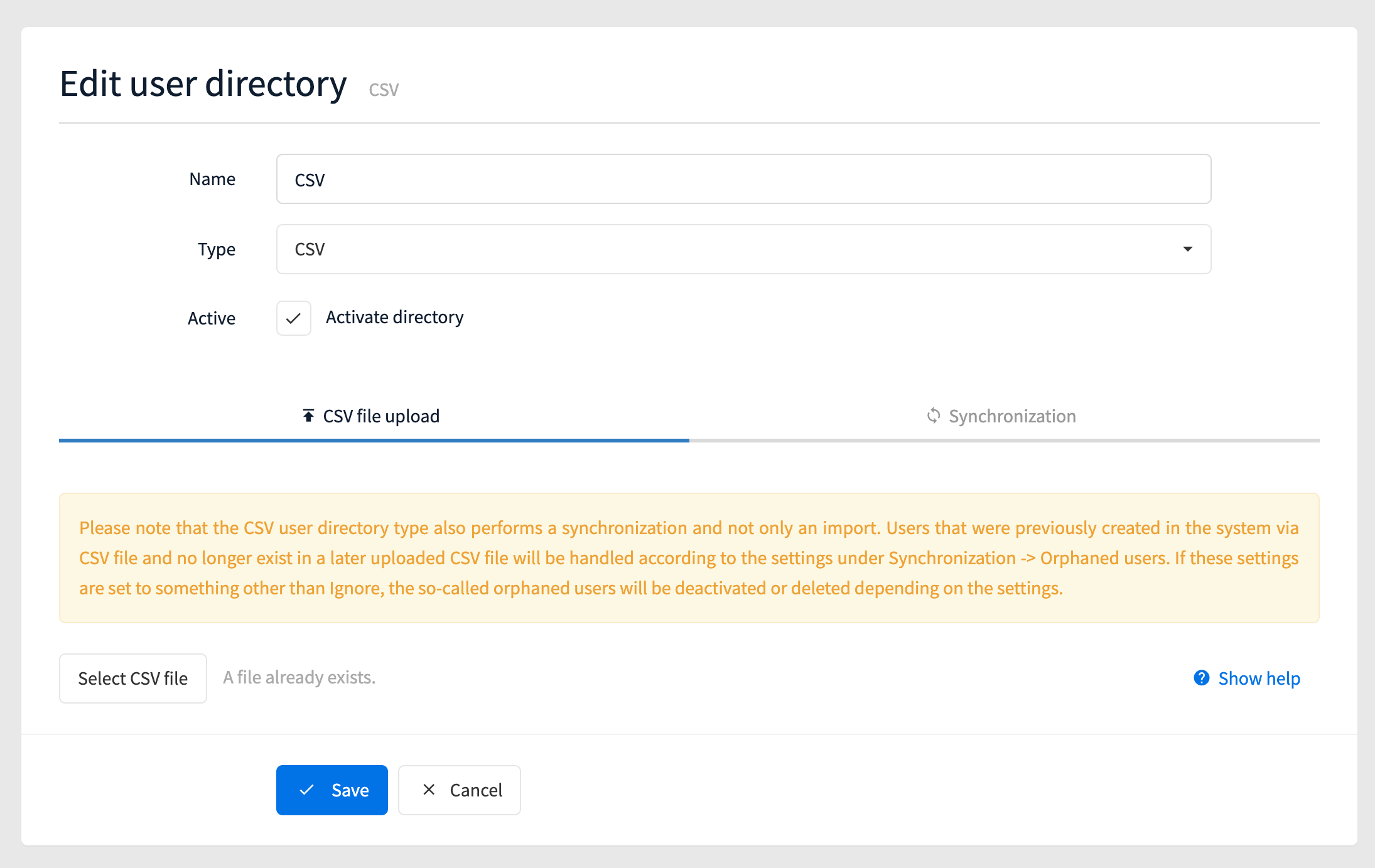 02_CSV Import screenshot