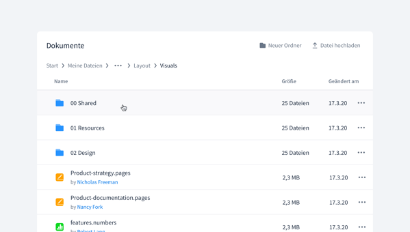 New design library