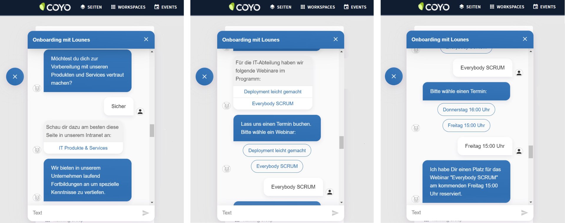 OnboardingBot-WebinarBuchung