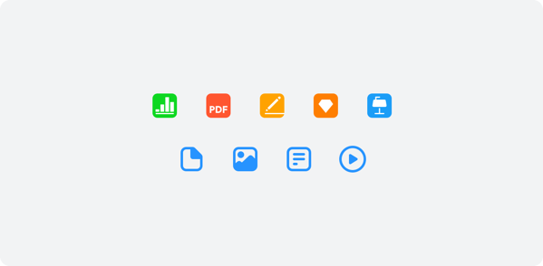 new icons library
